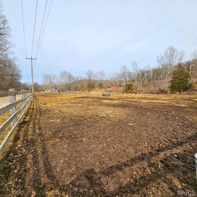 12124 Hamilton Hollow Rd, Sullivan, MO 63080 - view of yard with a view of countryside