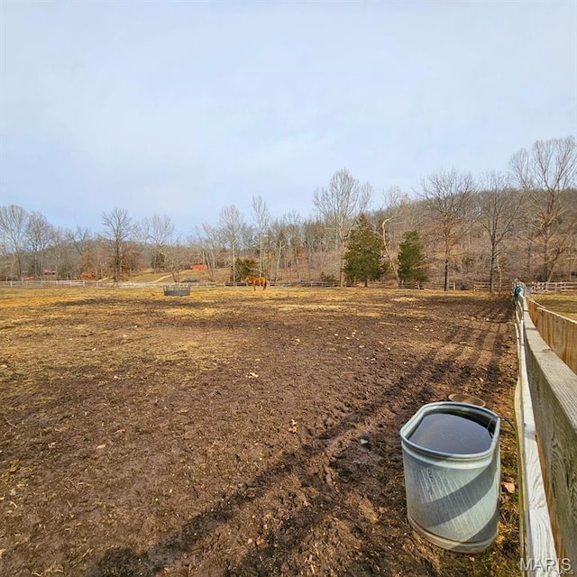 12124 Hamilton Hollow Rd, Sullivan, MO 63080 - view of yard with a view of countryside
