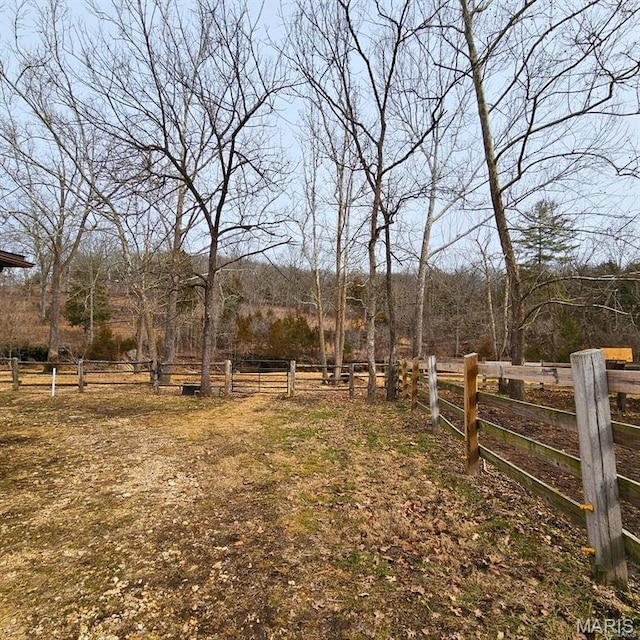 12124 Hamilton Hollow Rd, Sullivan, MO 63080 - view of yard featuring a view of countryside