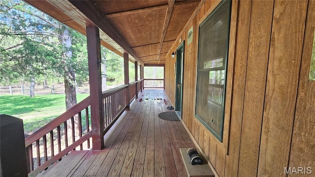12124 Hamilton Hollow Rd, Sullivan, MO 63080 - wooden terrace with a yard
