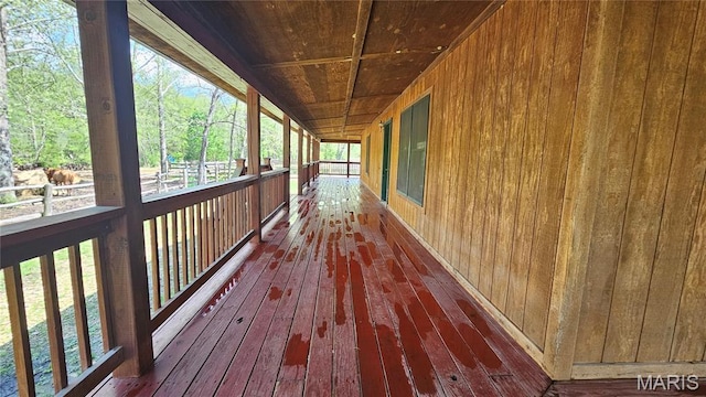 12124 Hamilton Hollow Rd, Sullivan, MO 63080 - view of deck