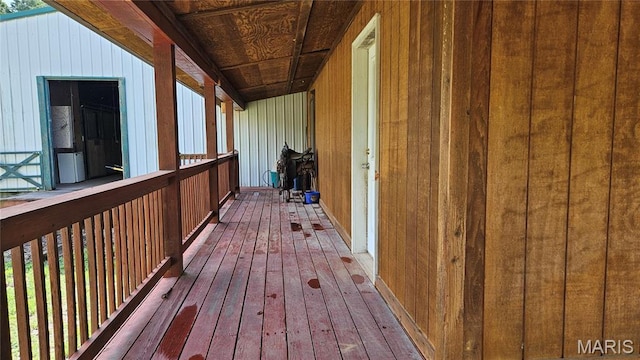 12124 Hamilton Hollow Rd, Sullivan, MO 63080 - view of wooden deck