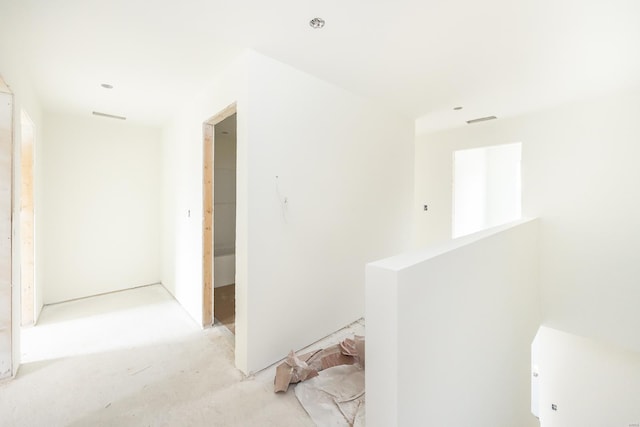 223 Shoreline Dr, Ofallon, IL 62269 - hall featuring an upstairs landing