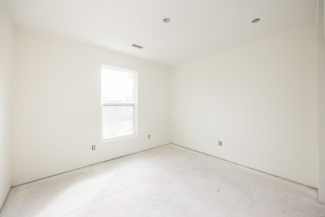 223 Shoreline Dr, Ofallon, IL 62269 - spare room with unfinished concrete floors