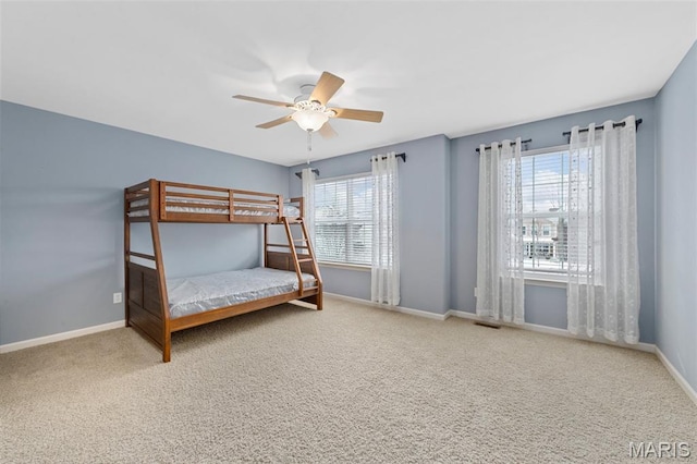 615 Derby Way Dr, Wentzville, MO 63385 - bedroom with carpet flooring and ceiling fan