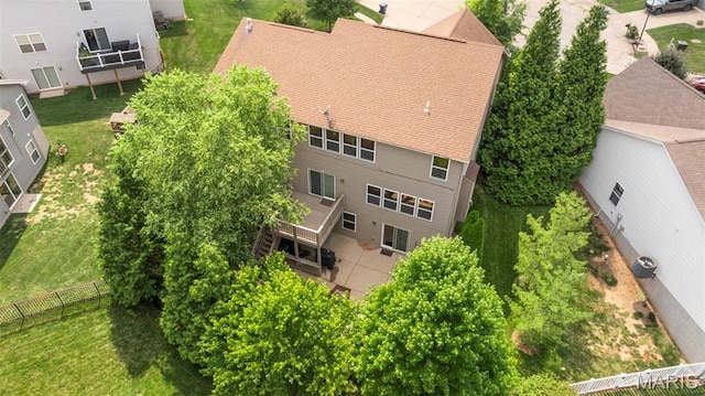 615 Derby Way Dr, Wentzville, MO 63385 - bird's eye view