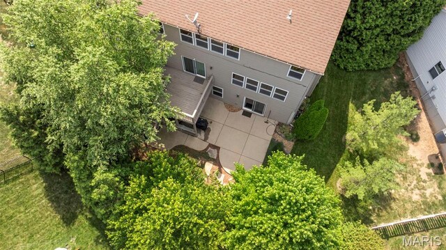615 Derby Way Dr, Wentzville, MO 63385 - view from above of property