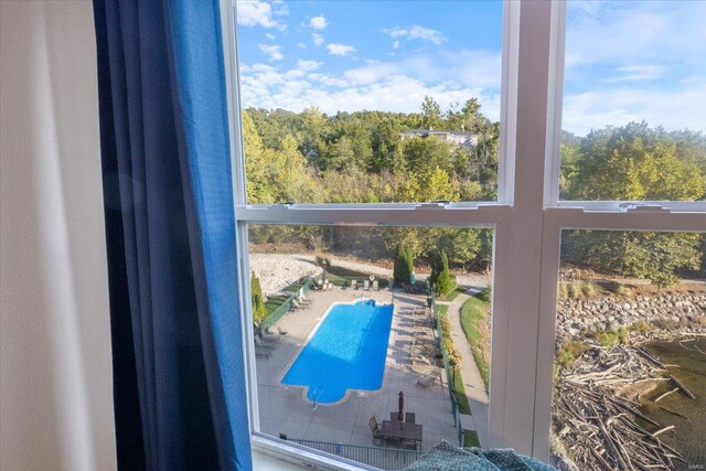 view of swimming pool