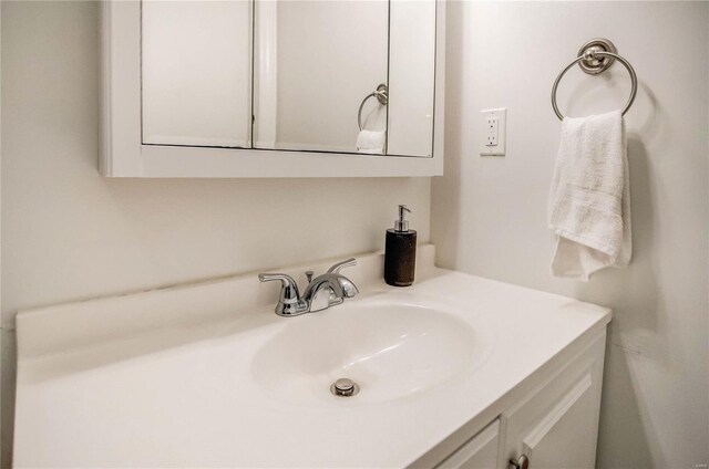 302 E Bay St, Pleasant Hill, IL 62366 - bathroom featuring vanity