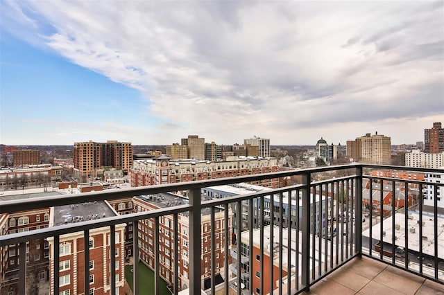 4909 Laclede Ave Unit 1401, Saint Louis, MO 63108 - balcony featuring a view of city