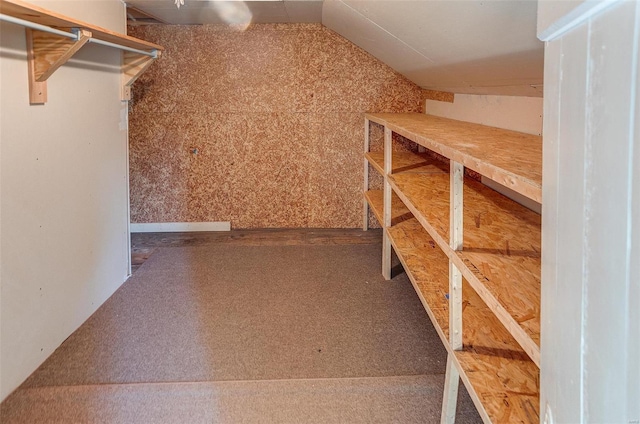 view of storage
