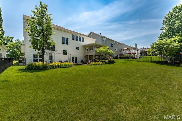 885 Morgan Rdg, High Ridge, MO 63049 - view of yard