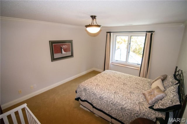 14342 N 1025th St, Effingham, IL 62401 - bedroom featuring carpet floors, crown molding, and baseboards