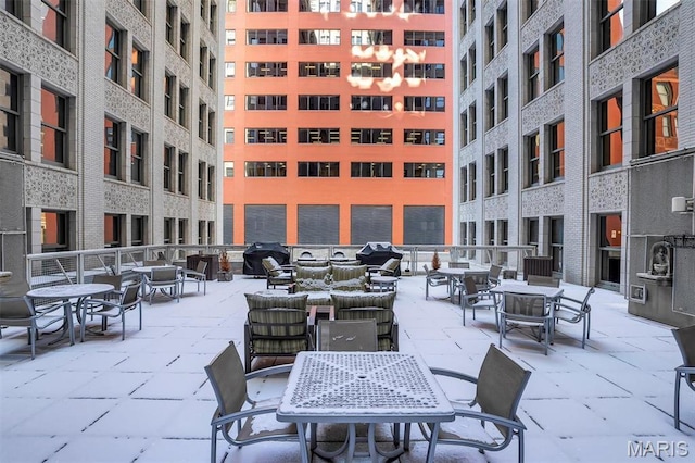 314 N Broadway Unit 903, Saint Louis, MO 63102 - view of patio / terrace featuring a grill