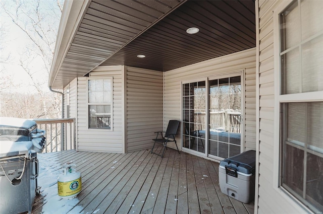 450 Worth St, Holts Summit, MO 65043 - view of wooden deck
