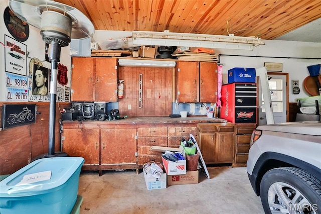 storage with a garage