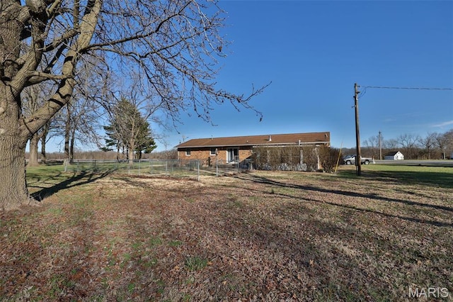 view of back of house
