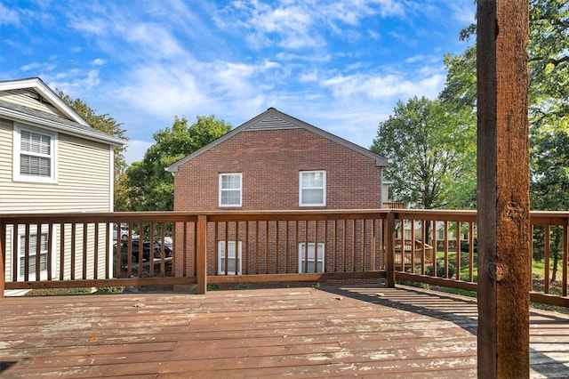 1418 Bluebird Ter, Saint Louis, MO 63144 - view of wooden deck