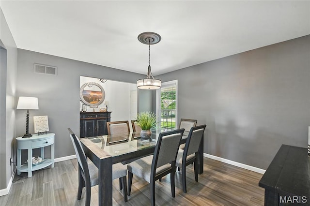 429 Arbor Meadow Ct, Ballwin, MO 63021 - dining space with wood finished floors and baseboards
