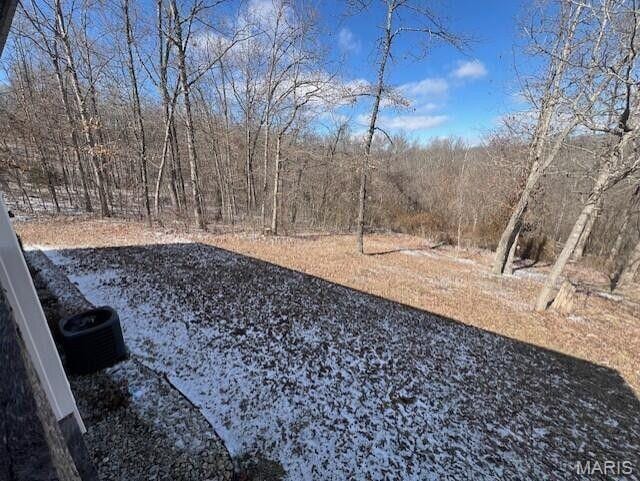 11498 M-Weatherman Dr, Mountain Grove, MO 65711 - view of yard featuring central AC unit
