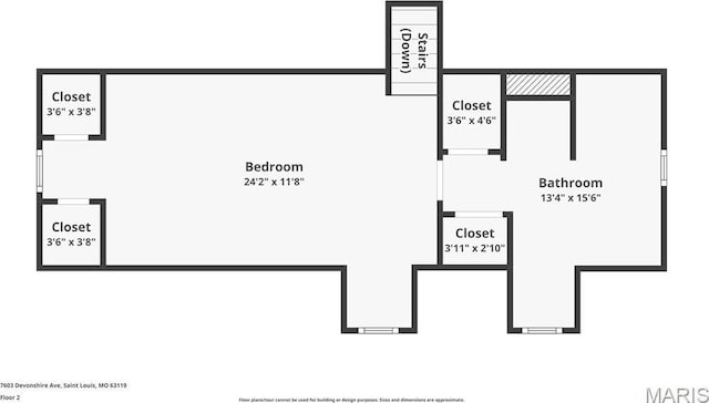 7603 Devonshire Ave, Shrewsbury, MO 63119 - home floor plan