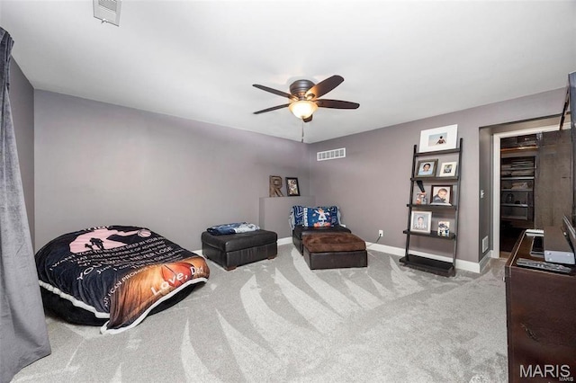 4028 Montague Cir Unit 4, Saint Charles, MO 63304 - carpeted bedroom with baseboards and ceiling fan
