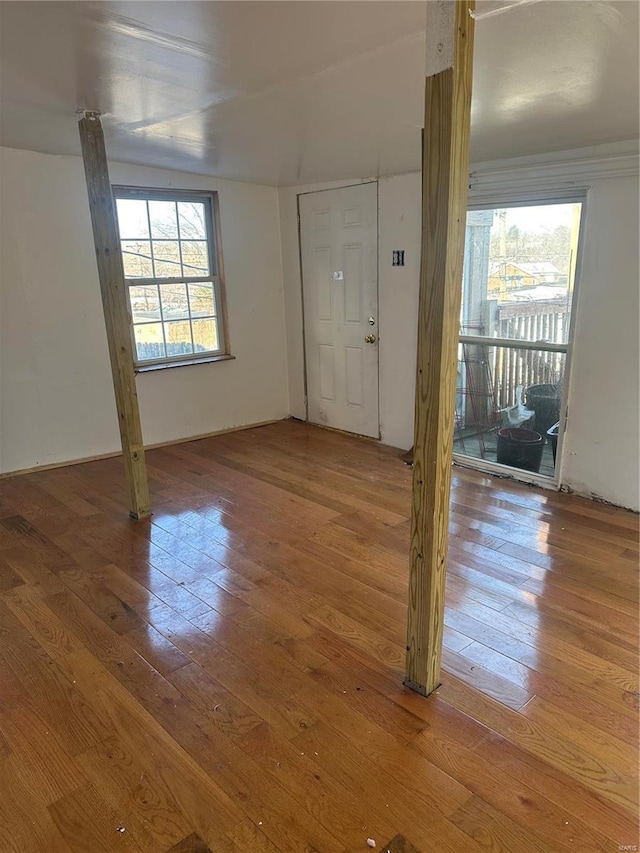 3923 Gravois Ave, Saint Louis, MO 63116 - entryway with wood-type flooring