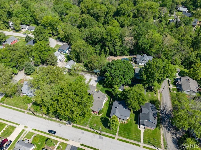 911 Grand Ave, Edwardsville, IL 62025 - aerial view of property's location with nearby suburban area