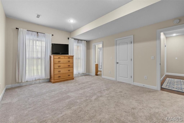 149 Windy Point Ave, Cape Girardeau, MO 63701 - unfurnished bedroom with carpet floors, baseboards, and recessed lighting