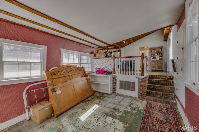 401 S Main, Fredericktown, MO 63645 - kitchen with lofted ceiling
