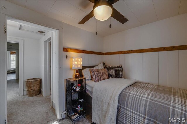 401 S Main, Fredericktown, MO 63645 - carpeted bedroom with a ceiling fan