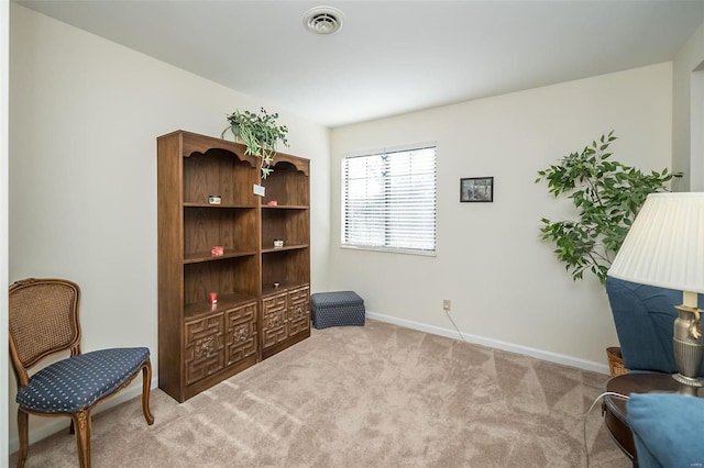 1611 Walpole Dr Unit C, Chesterfield, MO 63017 - sitting room with carpet flooring and baseboards