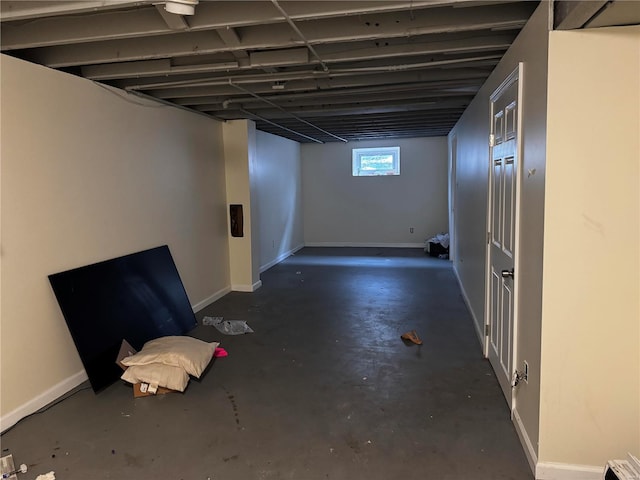 10533 Earl Dr, Saint Louis, MO 63136 - basement featuring baseboards