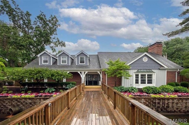 9167 Robin Ct, Saint Louis, MO 63144 - view of wooden terrace