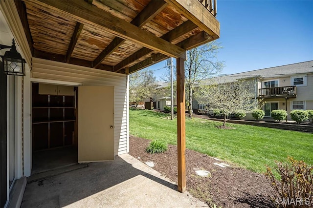 view of patio