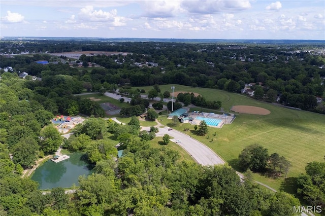 944 Millwood Dr, Saint Peters, MO 63376 - bird's eye view of a nearby body of water