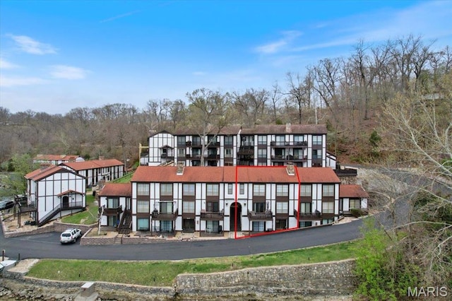 view of back of property