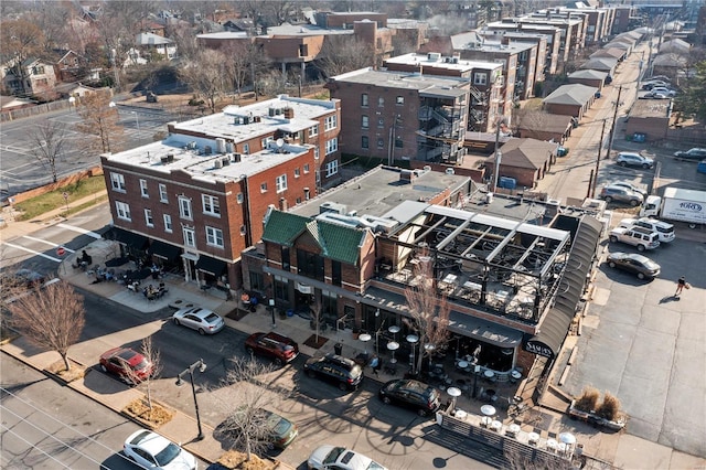 drone / aerial view