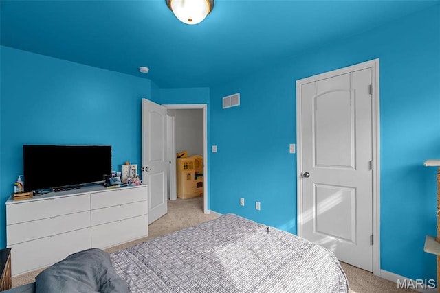 757 Fox Creek Dr, Fenton, MO 63026 - bedroom featuring light colored carpet and baseboards