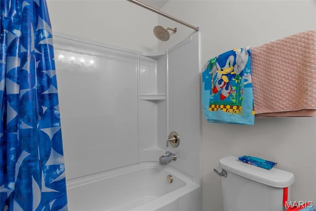 757 Fox Creek Dr, Fenton, MO 63026 - full bath with shower / bath combo and toilet