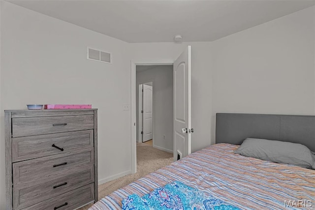 757 Fox Creek Dr, Fenton, MO 63026 - bedroom featuring light colored carpet and baseboards
