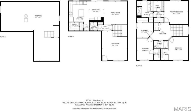 757 Fox Creek Dr, Fenton, MO 63026 - view of floor plan / room layout