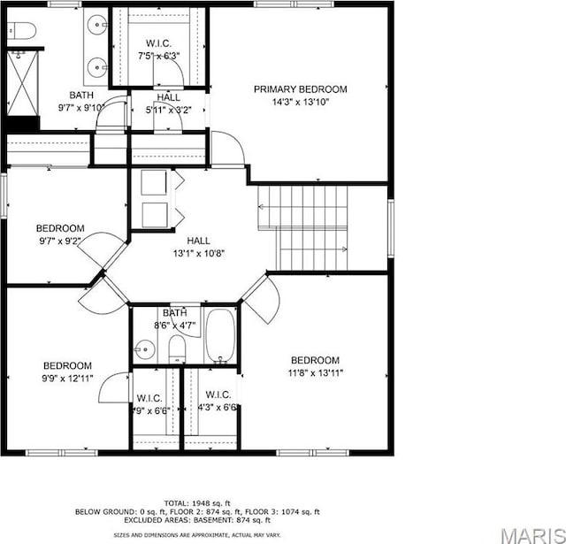 757 Fox Creek Dr, Fenton, MO 63026 - view of home floor plan