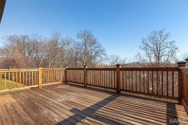 206 Willow Park Ct, Wentzville, MO 63385 - view of wooden deck