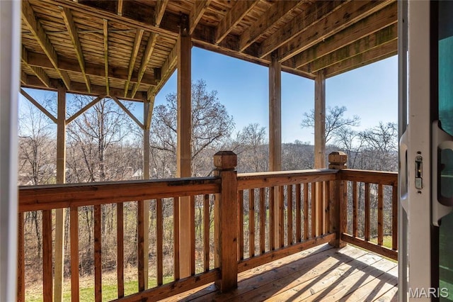 206 Willow Park Ct, Wentzville, MO 63385 - view of wooden deck