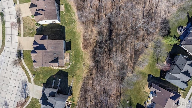 206 Willow Park Ct, Wentzville, MO 63385 - aerial view of property and surrounding area
