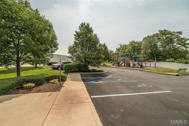 102 Carlton Point Dr, Wentzville, MO 63385 - view of uncovered parking lot