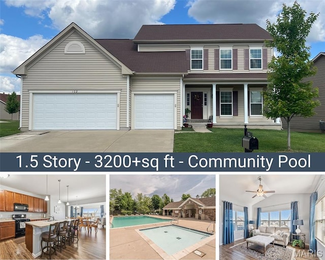 102 Carlton Point Dr, Wentzville, MO 63385 - view of marketing collateral with multiple images