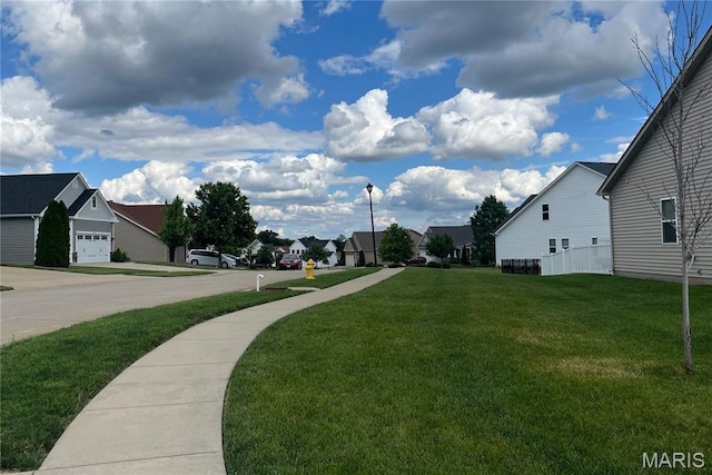 102 Carlton Point Dr, Wentzville, MO 63385 - view of grassy yard featuring a residential view