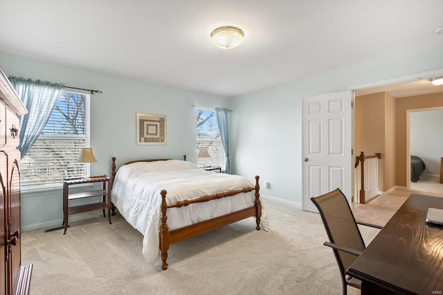 775 Vista Glen Ct, Eureka, MO 63025 - bedroom featuring multiple windows, light colored carpet, and baseboards